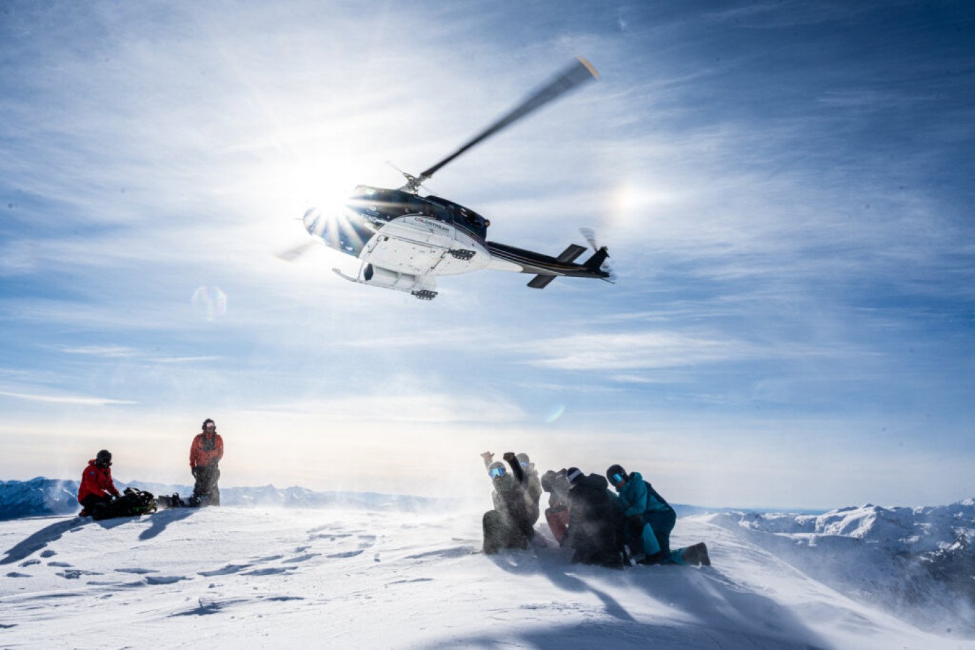 Silvertip Heli Skiing