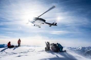Silvertip Heli Skiing